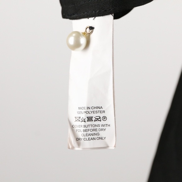 Kate Spade Cold Shoulder Black Dress - Picture 8 of 9